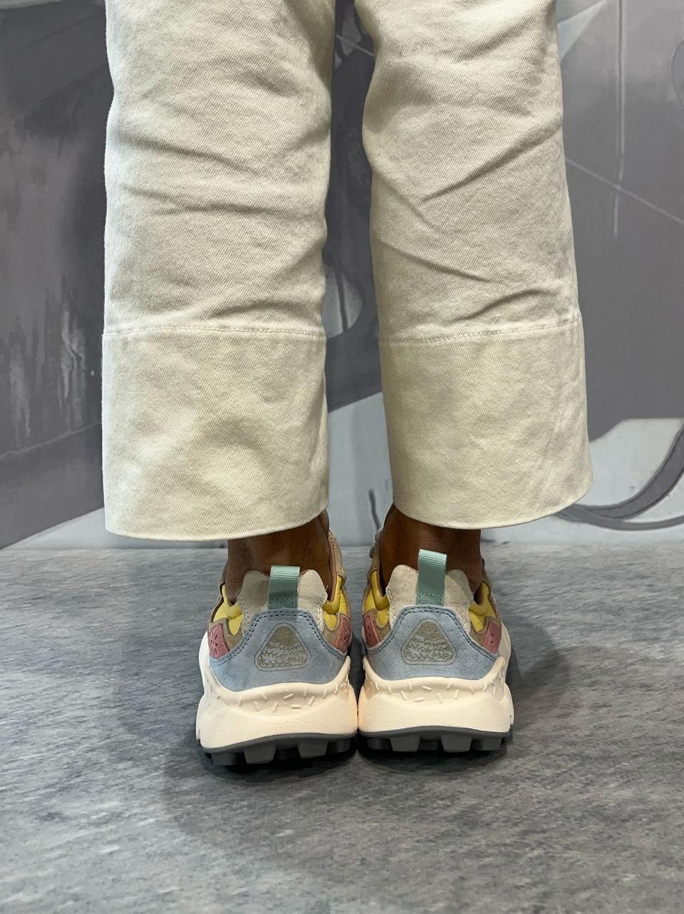 sneakers yamano3 YAMANO32M10 GHIACCIO LIME FLOWER MOUNTAIN 