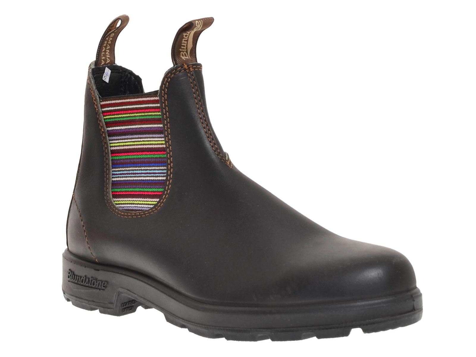 beatles elastico stipes 1409 BC BROWN LEATHER Blundstone 