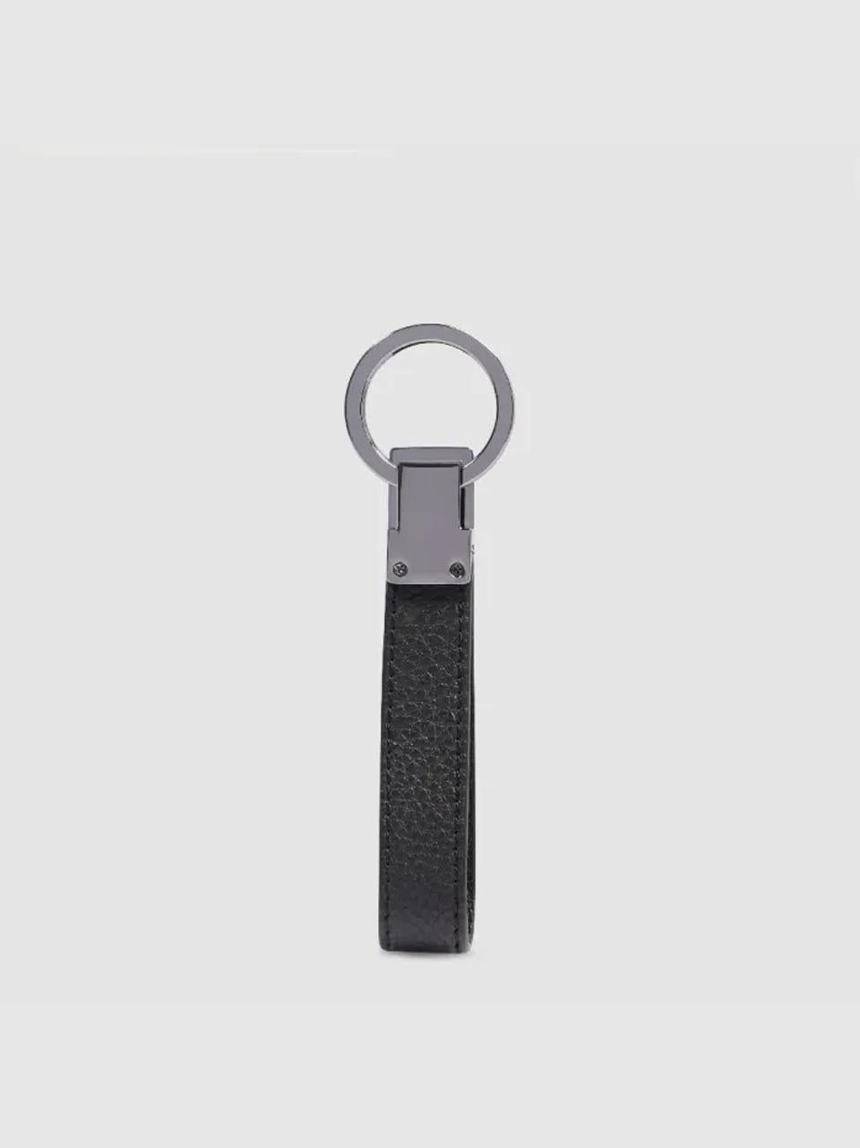portachiavi con anello PC4855MOS NERO PIQUADRO 