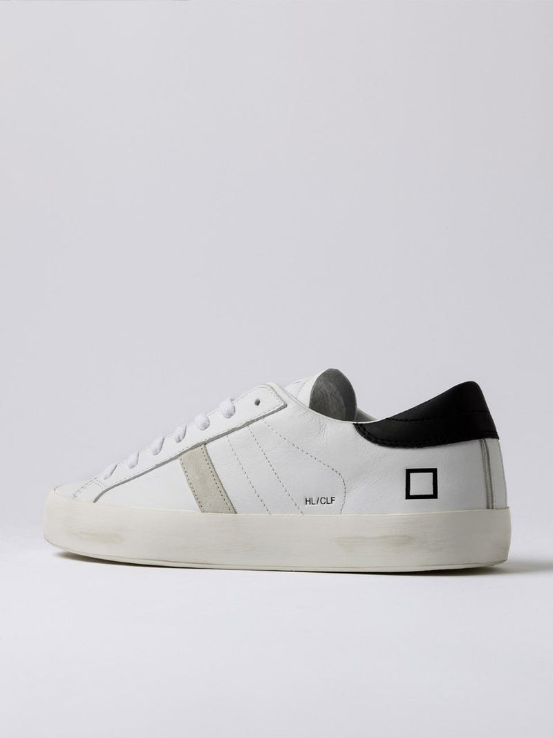 sneakers hill low HL-CA-WB WHITE BLACK D.A.T.E 