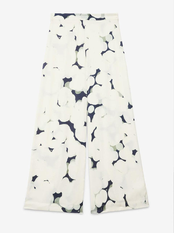 pantalone palazzo fantasia raso viscosa TP9838 LN ottod'ame 