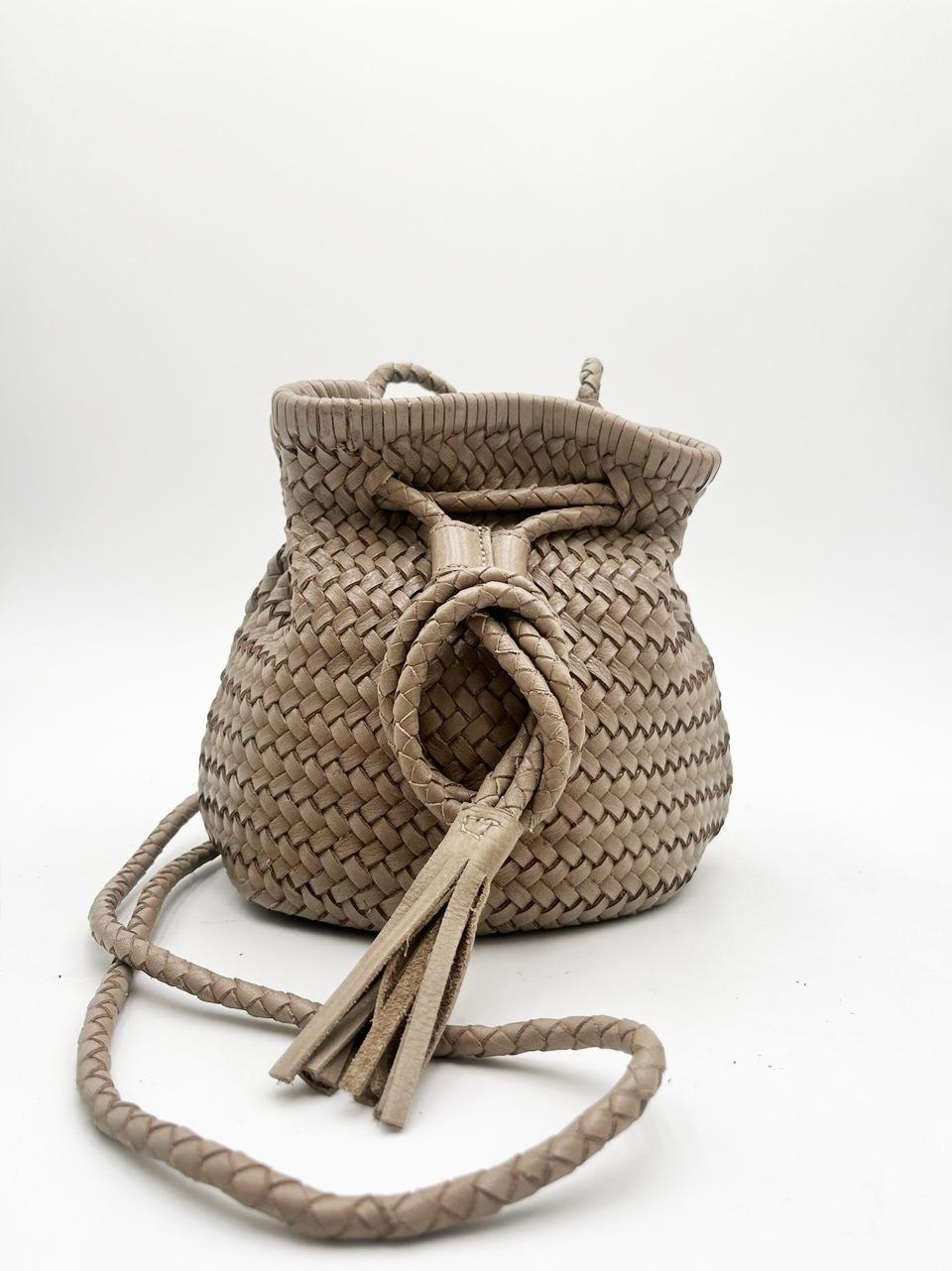 borsa secciello intrecciato 1105 SAND REHARD 