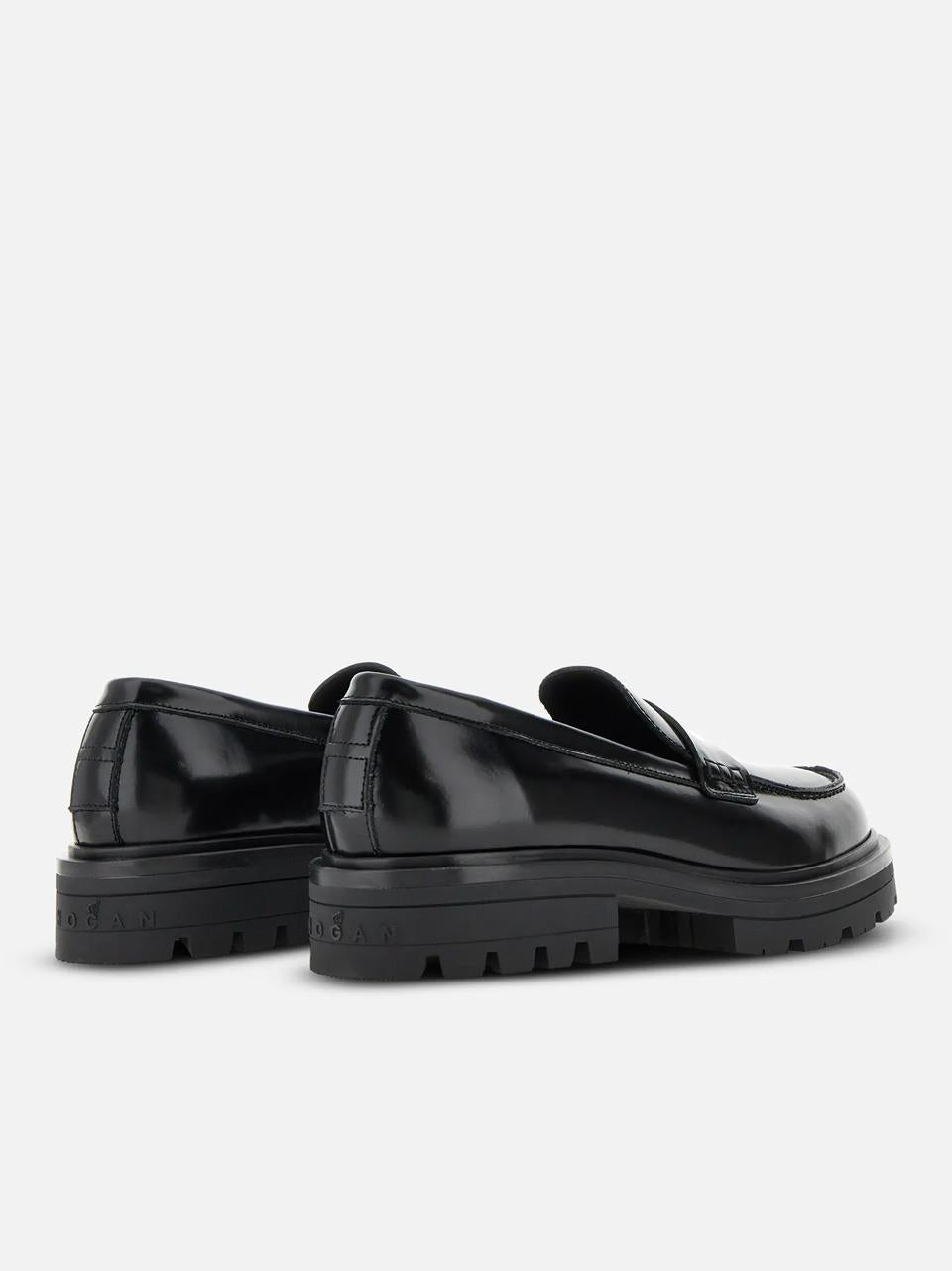 mocassino con passante HXM6730FM90SXGB999 NERO HOGAN 
