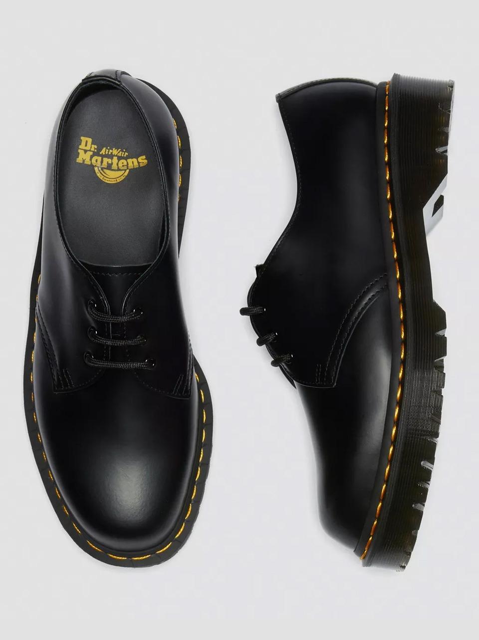 1461 derby 3 fori bex smooth 1461BEX21084001 BLACK Dr Martens 
