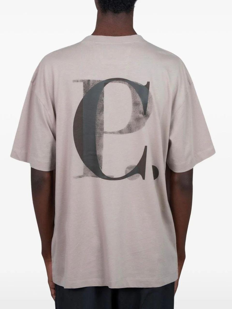 t shirt sigla back 20CMTS087A 904 C.P COMPANY 