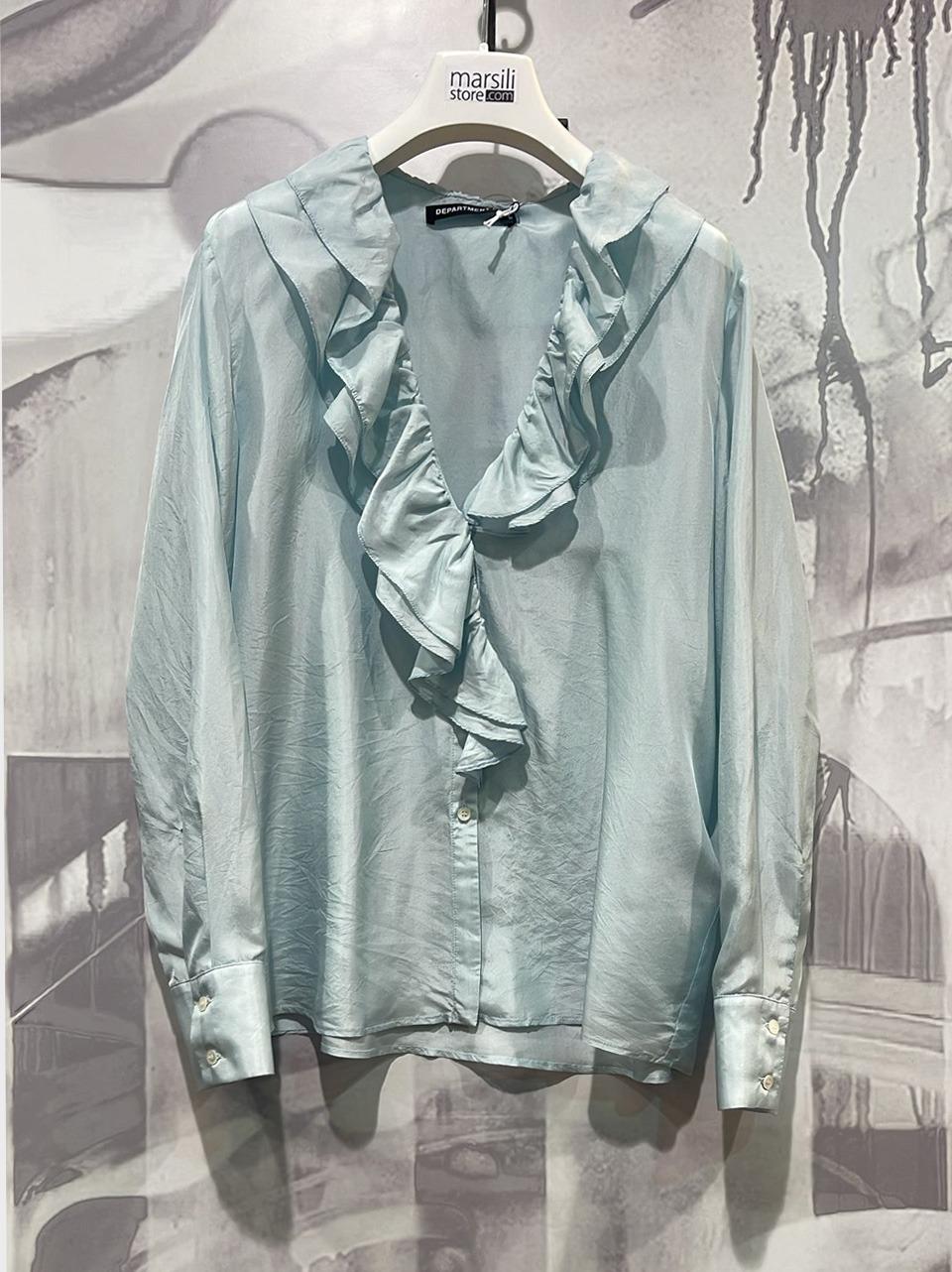 mulberry camiciaroof camicia rouches MAIN DS030 2TF0244 800 DEPARTMENT FIVE 