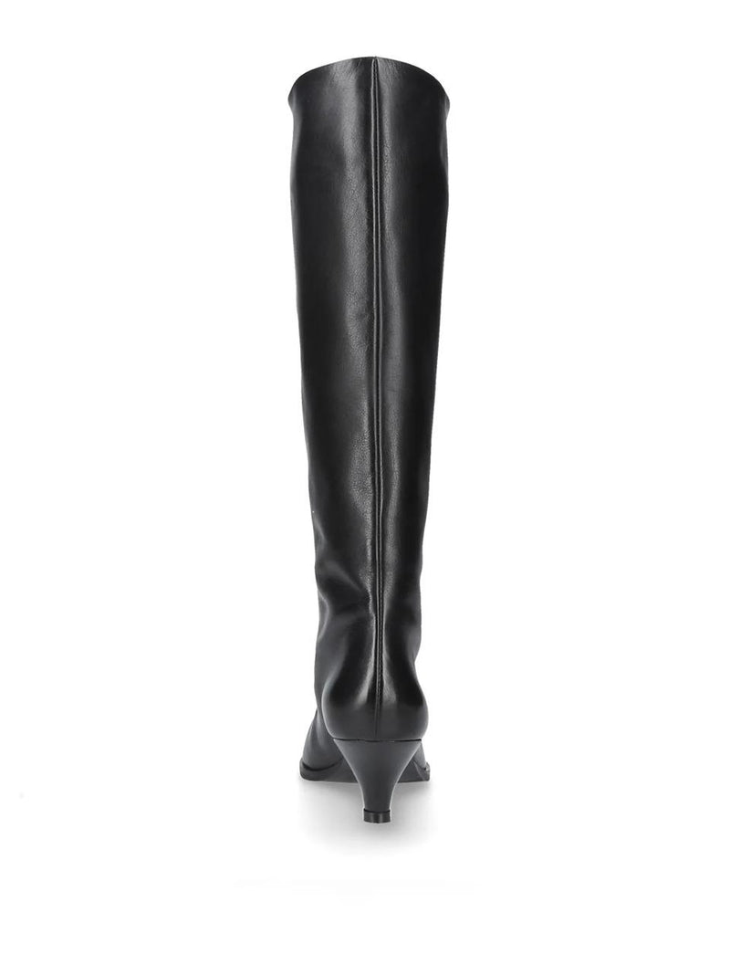 stivale a tubo tacco h 40mm E4301 NERO ELENA IACHI 