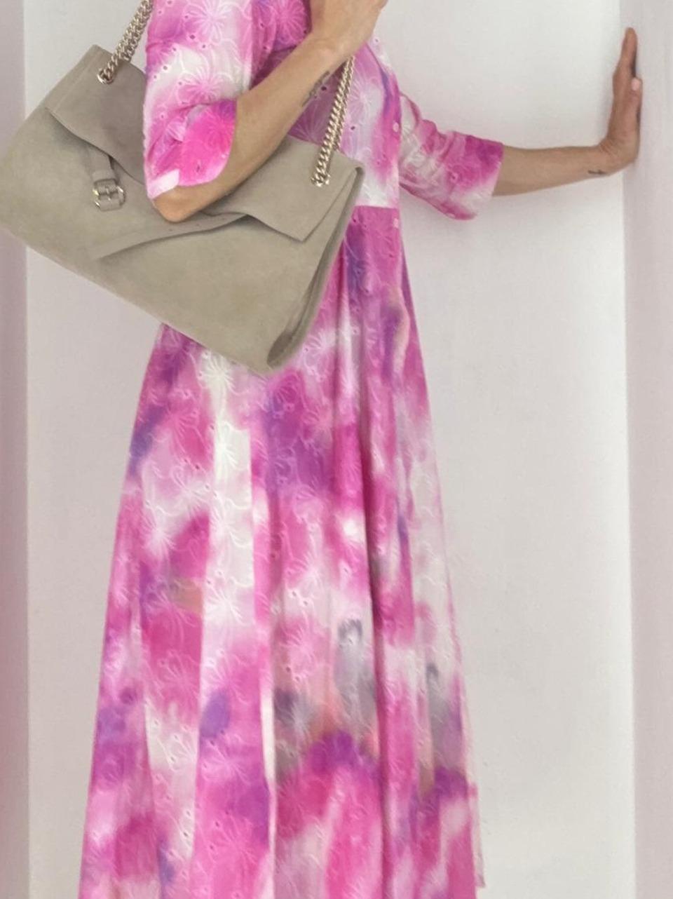 abito tie die VESTITO D229 01 BASTONCINO 