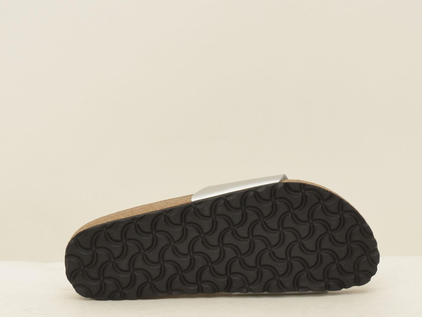 sabot madrid MADRID040413 SILVER BIRKENSTOCK 