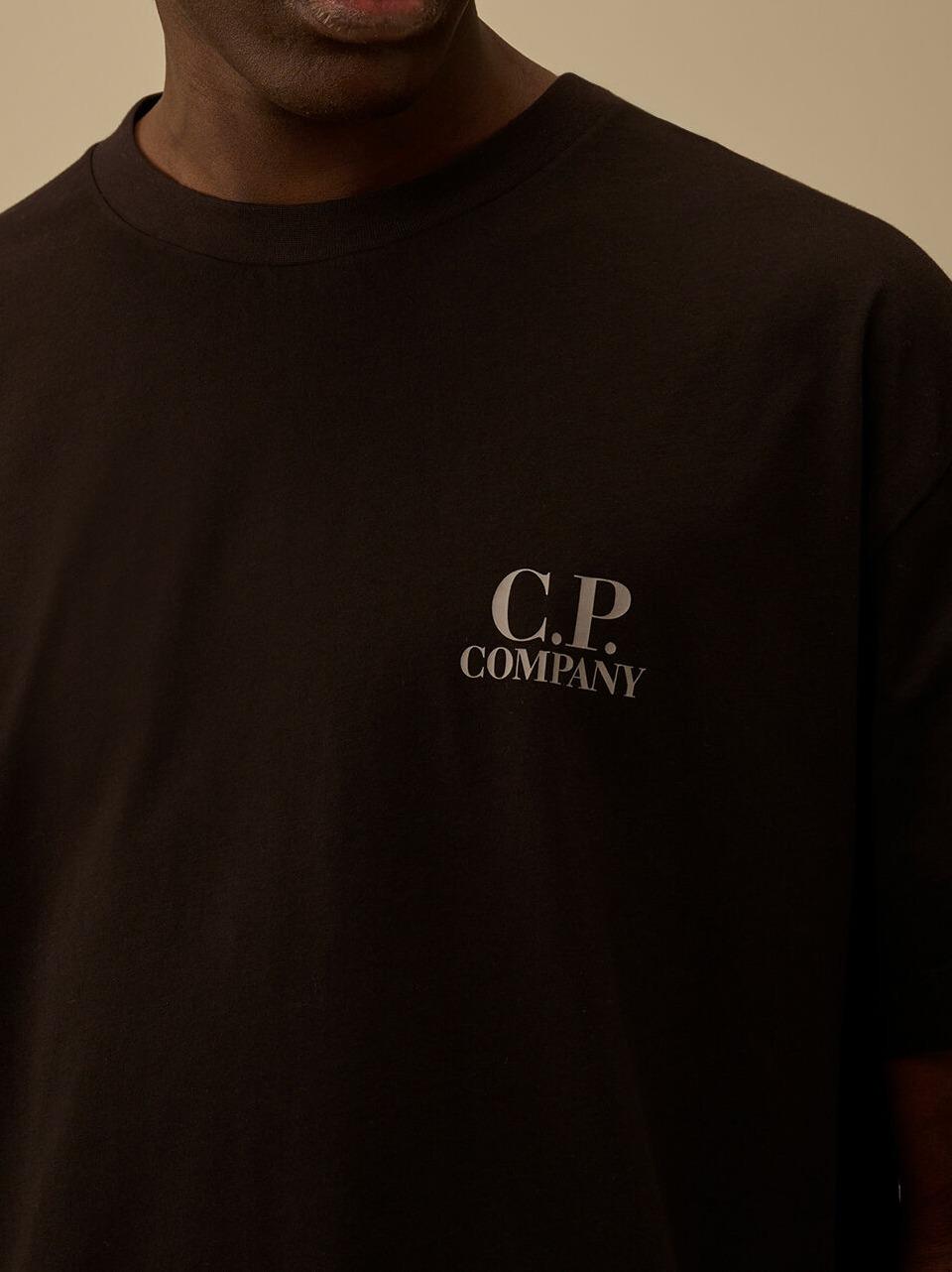 t shirt jersey stampa back 20CMTS086A N C.P COMPANY 