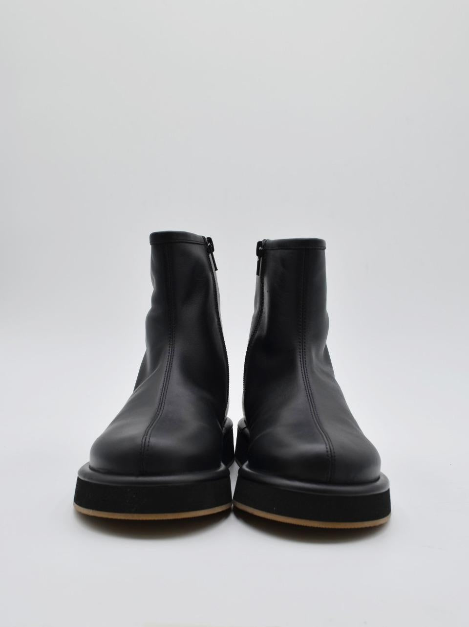 stivalecon zip interna 1102 NERO PALOMITAS by paloma barcelo 