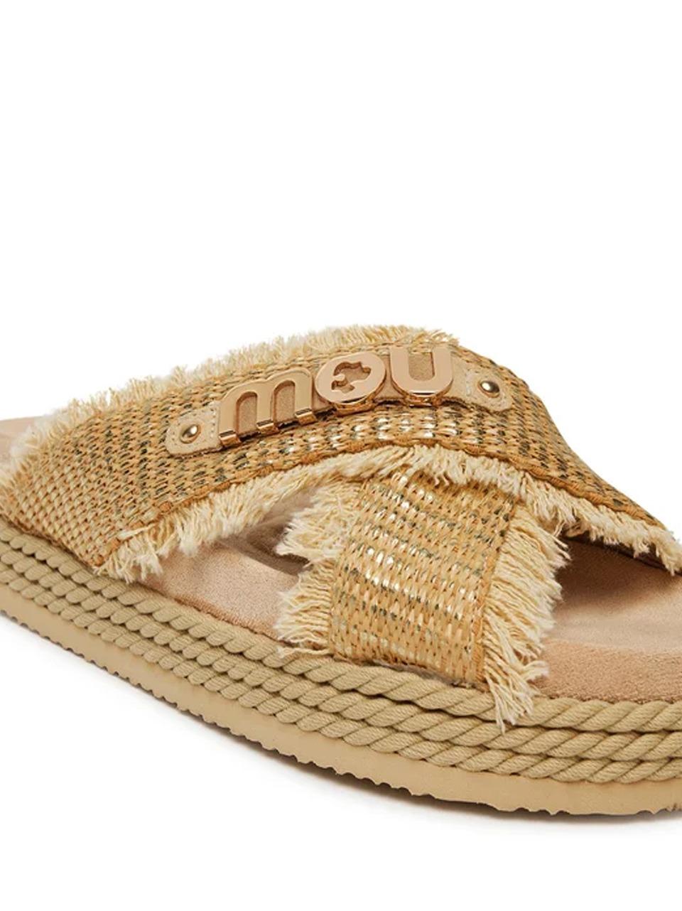 criss cross rope sandal MU SW451009 RMN MOU 