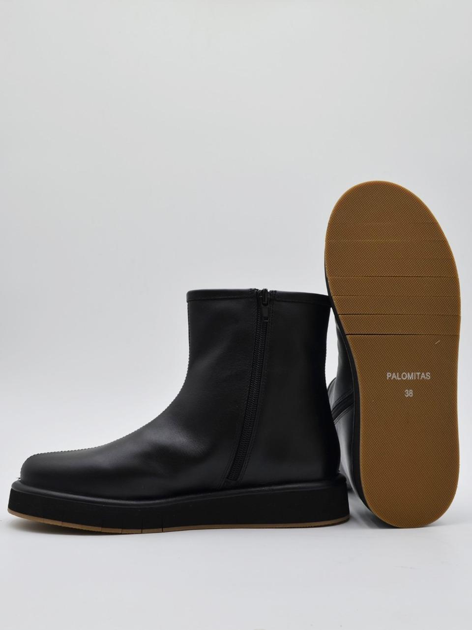 stivalecon zip interna 1102 NERO PALOMITAS by paloma barcelo 