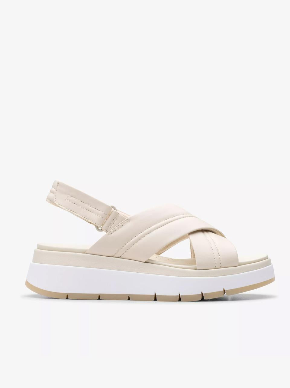 sandalo incrocio 181470 CREAM Clarks 