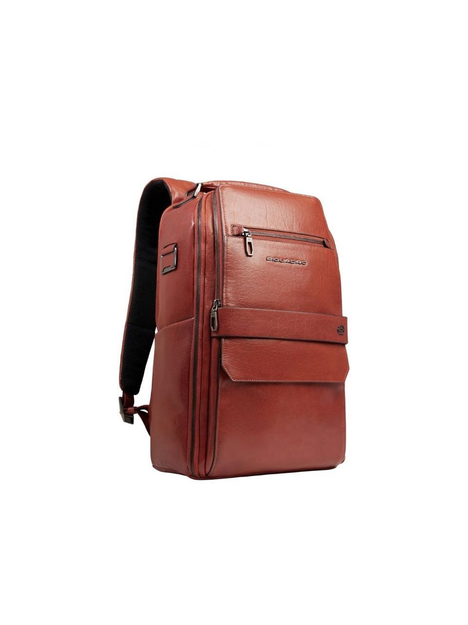 zaino 15,6''in pelle bufalo CA7022S141 CUOIO PIQUADRO 