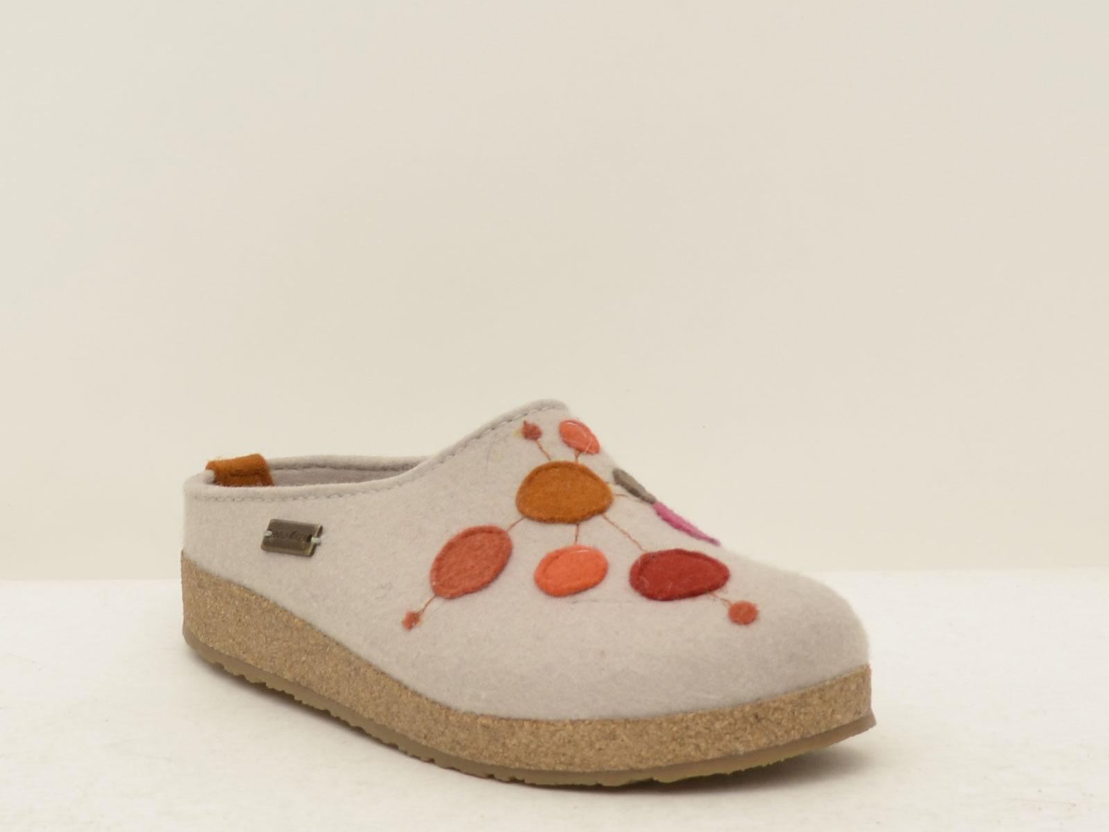 sabot faible con cerchi 731086 49BEIGE HAFLINGER 