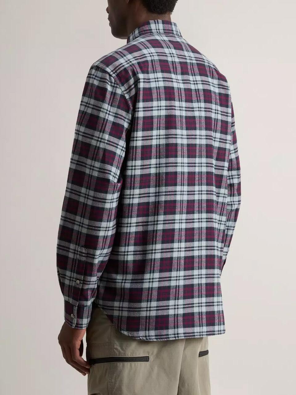 camicia quadri SI0117 1908 WOOLRICH 