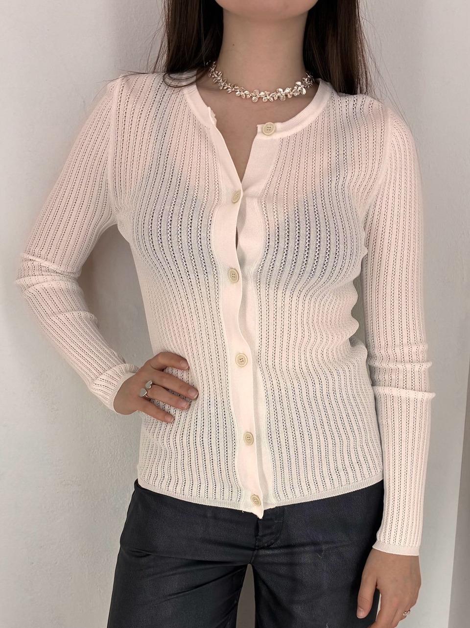 cardigan catenella JC4351014 SAND Jucca 
