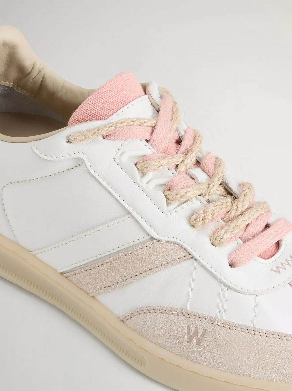 sneakers WFW261.523.CJO.E0 BIANCO ROSA WOOLRICH 