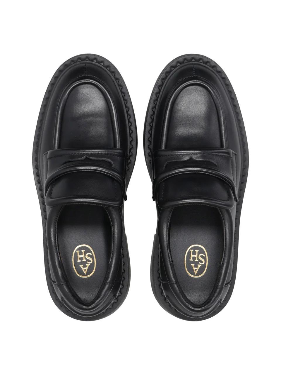 mocassino con passante MIRACLE04 NERO ASH 