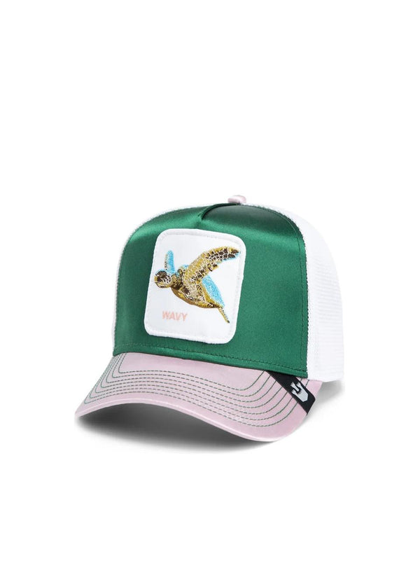 cappellino wavy 1898 VERDE GORIN BROS 