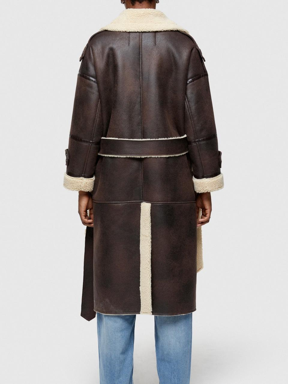 ecoshearling reversibile 9263 6603 oof 