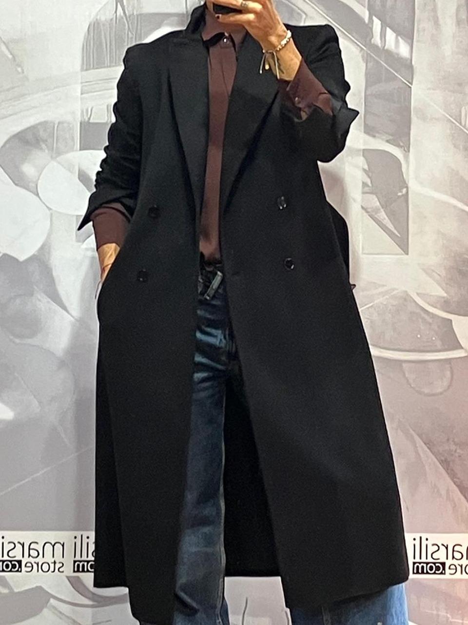 cappotto con fusciacca 2O0195 N Patrizia pepe 