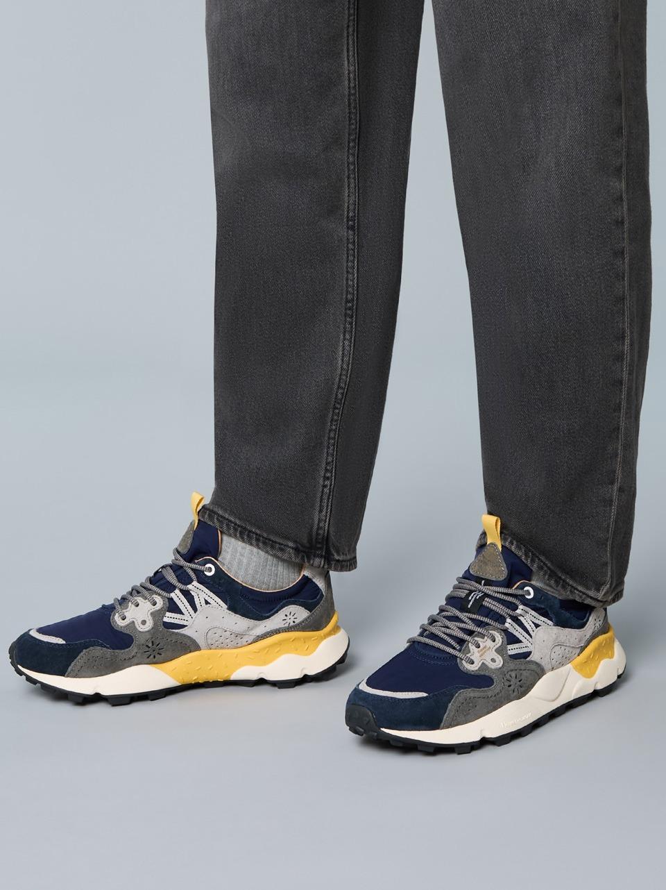 yamano 3 YAMANO 3. 1C44 NAVY FLOWER MOUNTAIN 