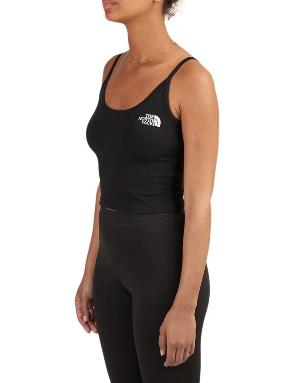 w crop tank NF0A55AQ BLK THE NORTH FACE 