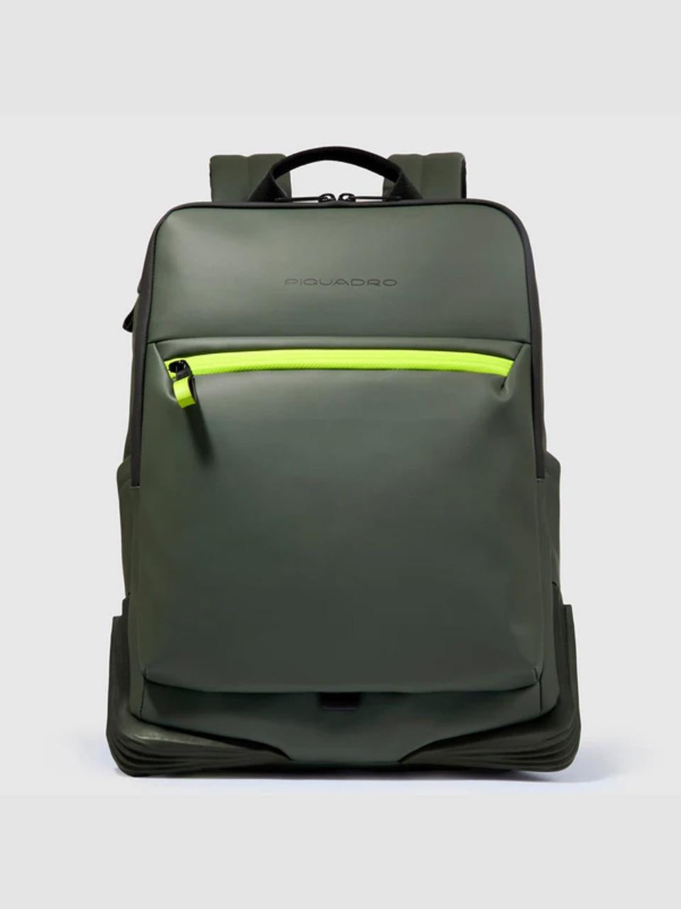 zaino 15,6'' gomma CA6465C2OW VERDE PIQUADRO 