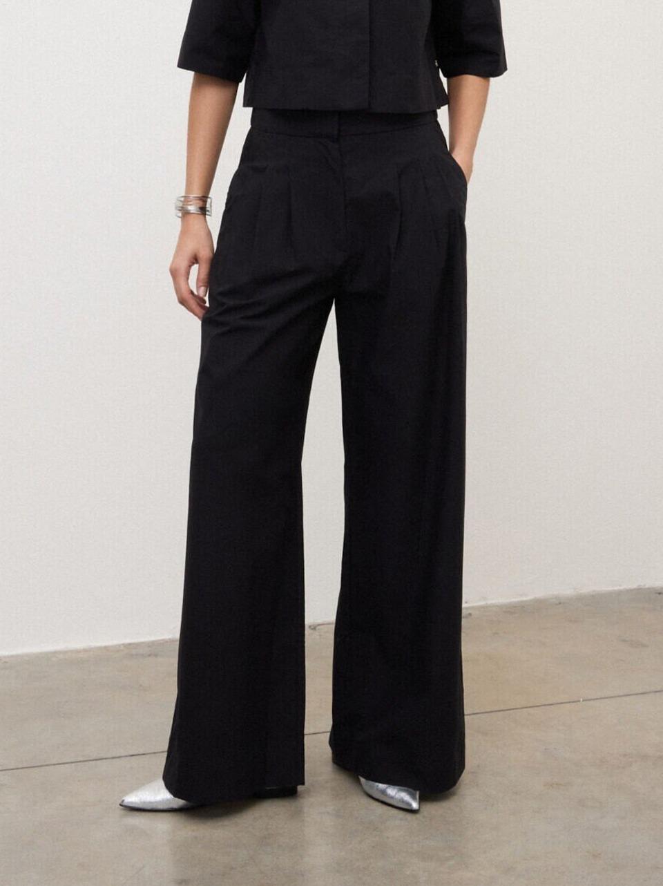 pantalone asia palazzo PCH DP9742 N ottod'ame 