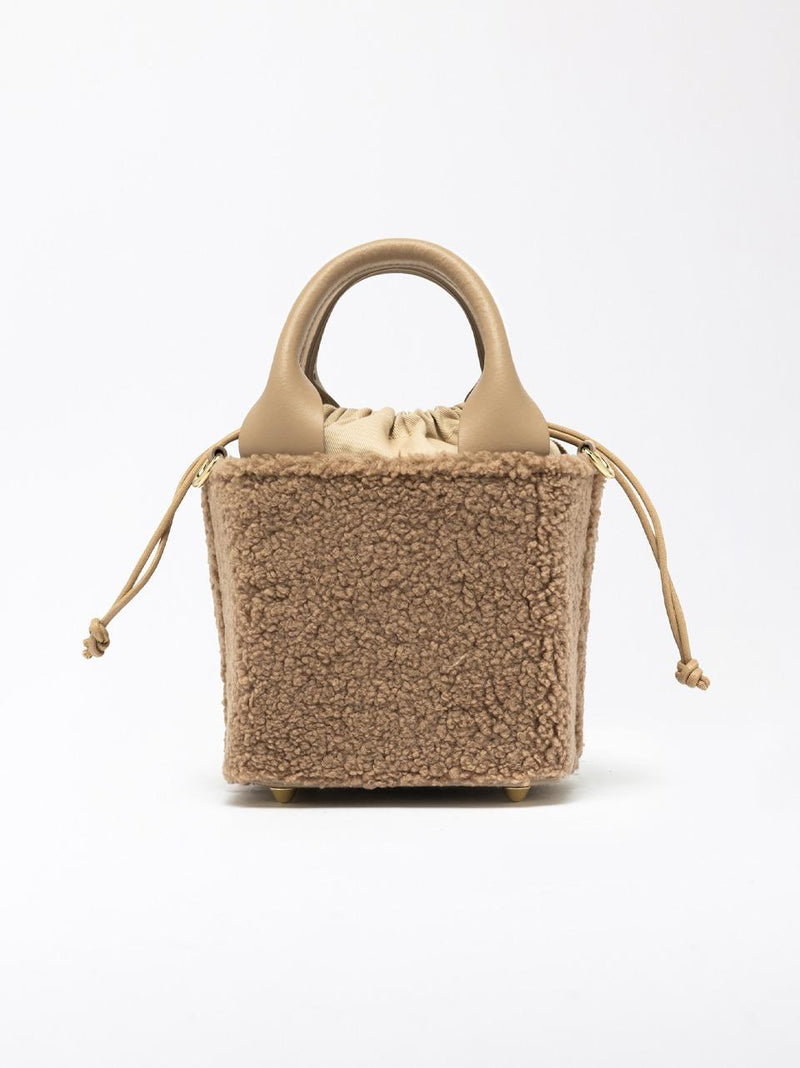 borsa teddy B431-CB-TD-BI BEIGE D.A.T.E 