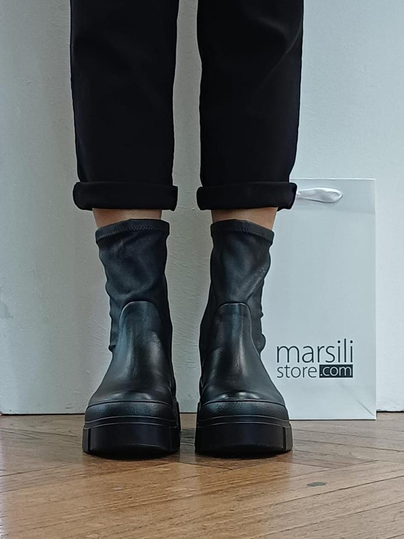 stivaletto strech 4012 NERO VIC MATIE' 