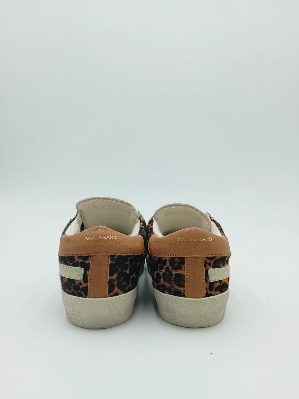 sneakers timeless 4428 PLATINO AMA brand 