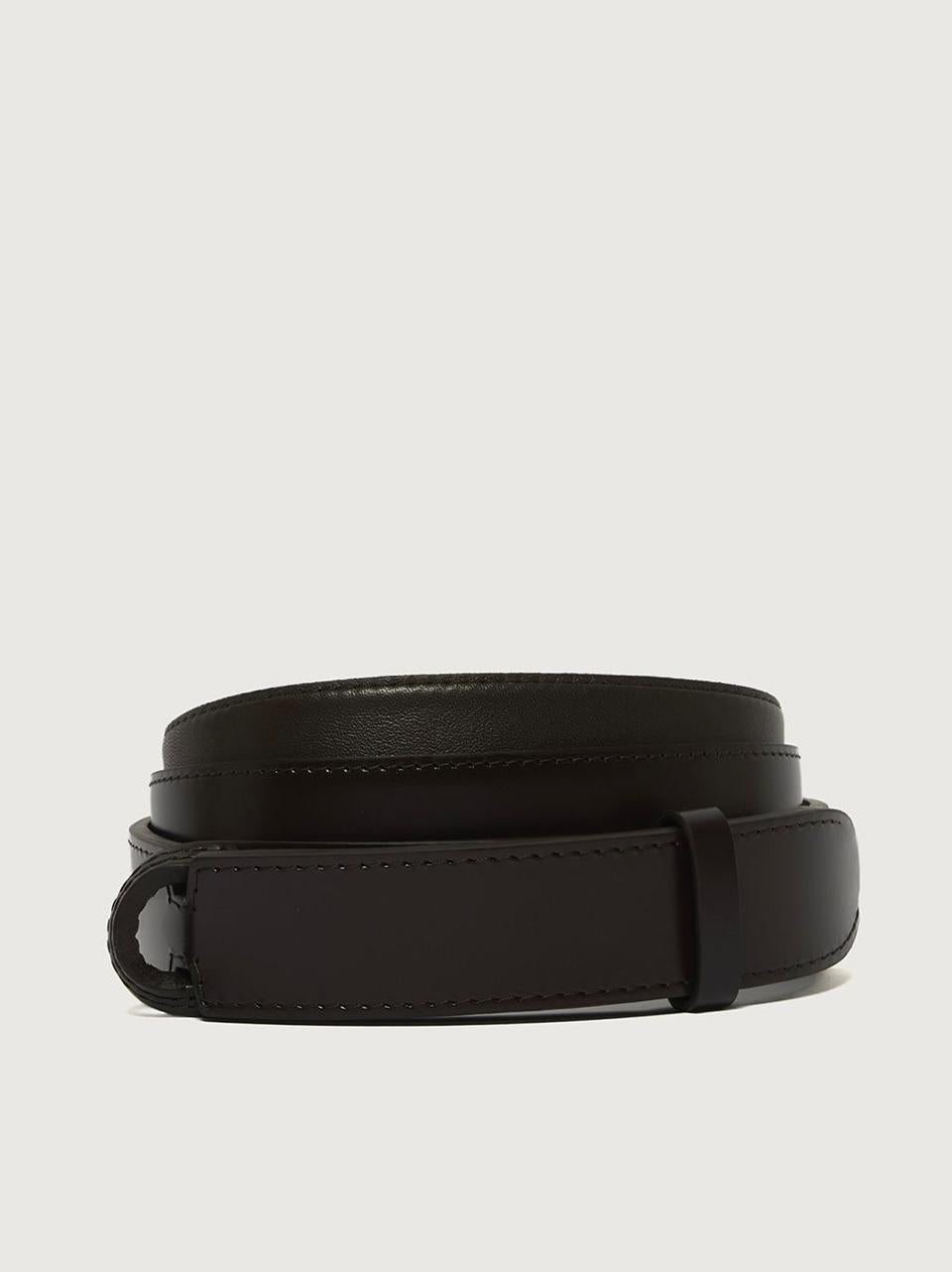 cintura nobuckle pelle NB0112 CAFTMO ORCIANI 