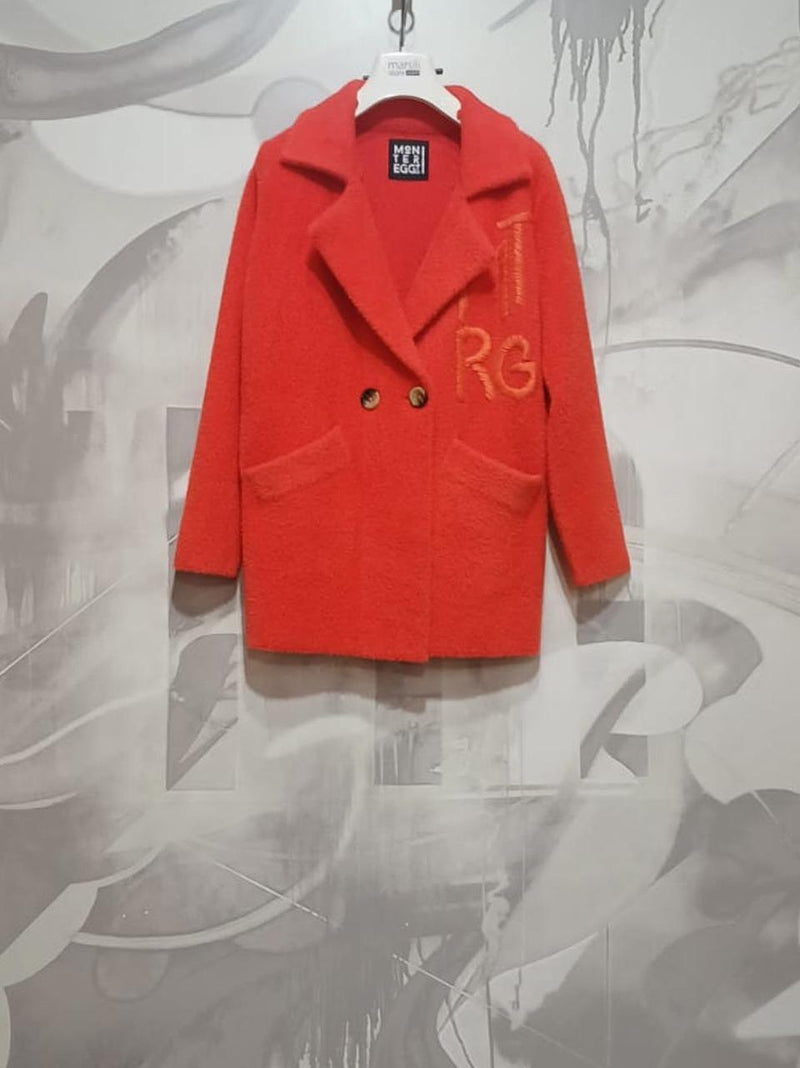 tina giaccone in maglia 4742 57 MONTEREGGI 