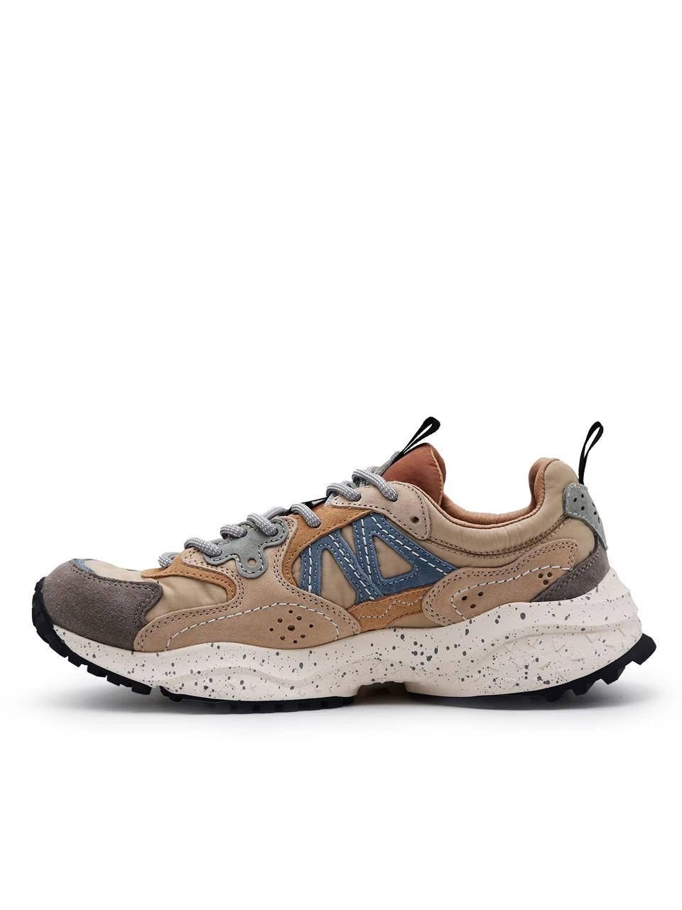 sneakers solin SOLIN 1B31 GREY OFF WHITE FLOWER MOUNTAIN 