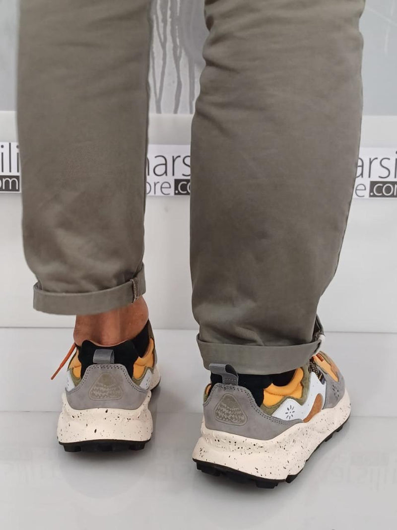 sneakers yamano 3 YAMANO33D84 ARANCIO FLOWER MOUNTAIN 