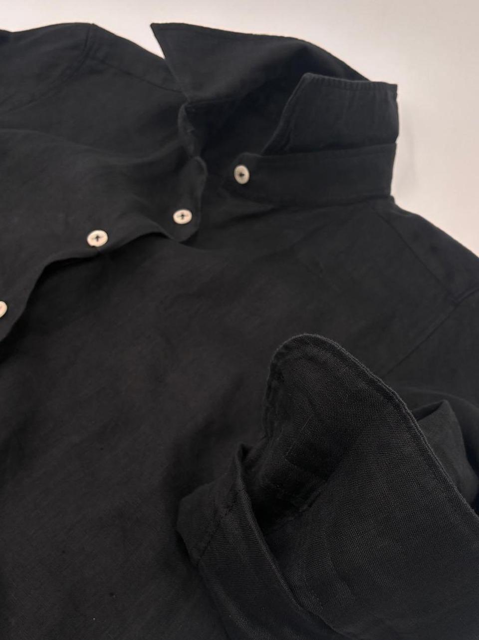 camicia in lino PAOLA D050 NNER BASTONCINO 