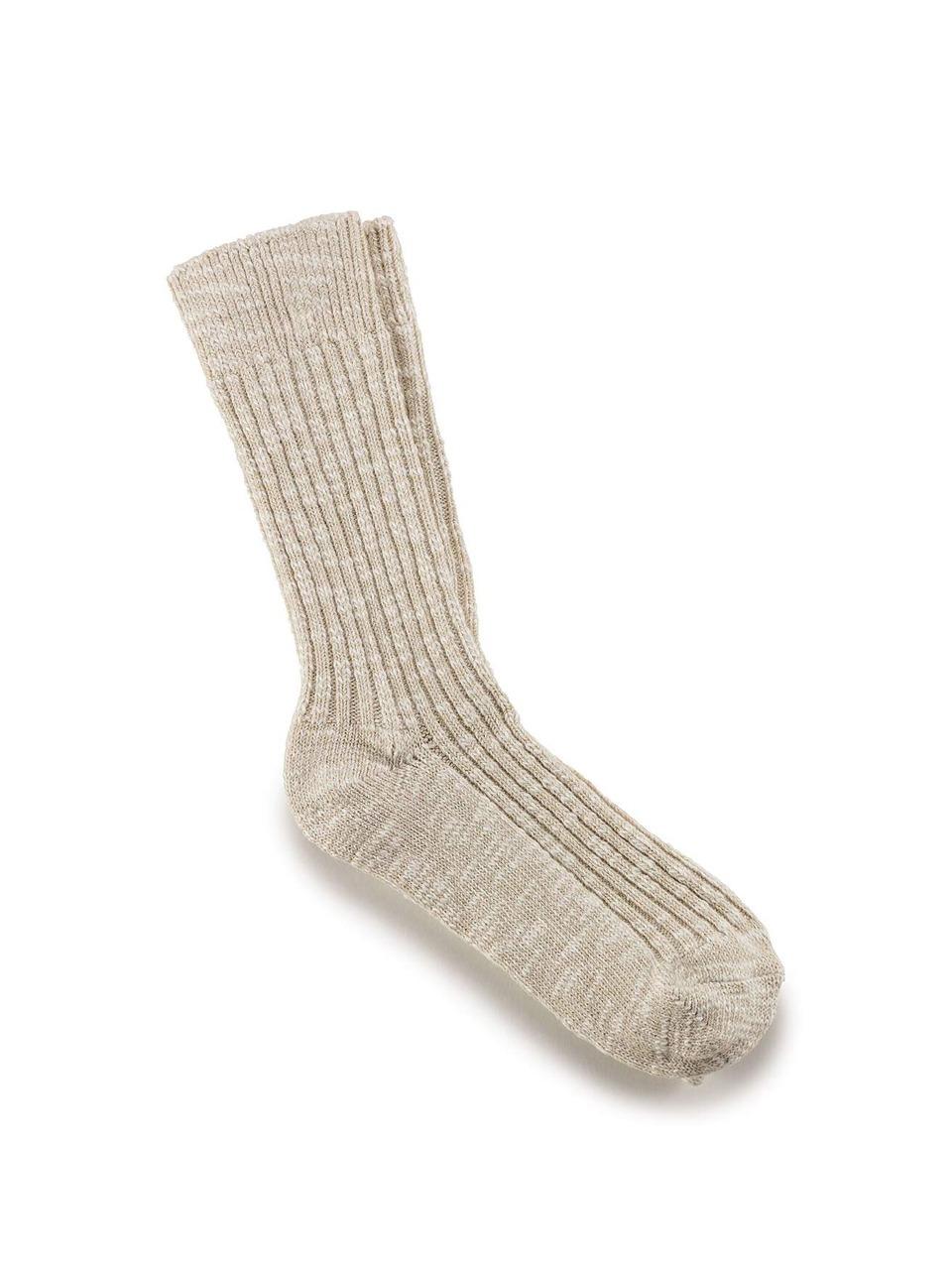 calzino melange COTTON SLUB BEIGE BIRKENSTOCK 