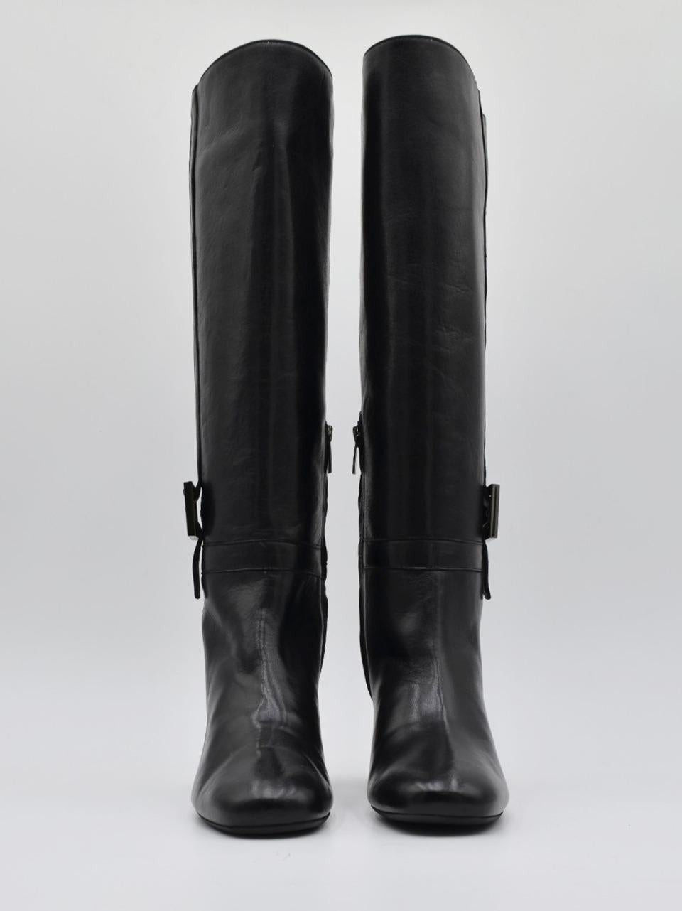 stivalle con accessorio tacco h 60mm MORGANA NERO DELAIA 