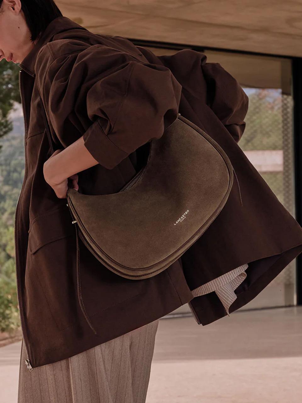 borsa mezzaluna grande 480082 CASTAGNA LANCASTER 