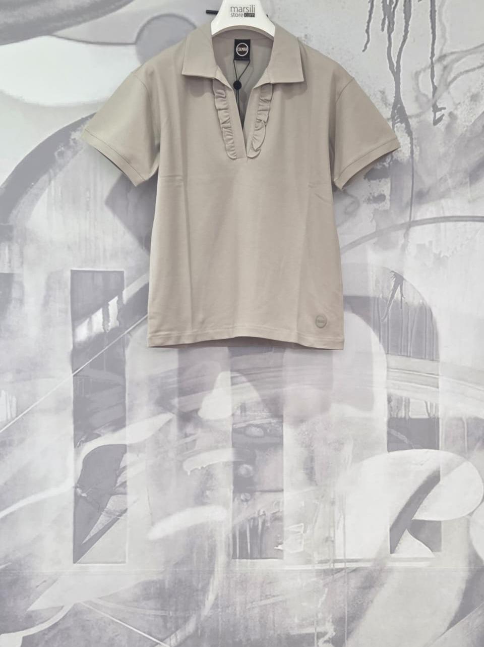 polo in pioquet con jabot 8753 067 COLMAR 