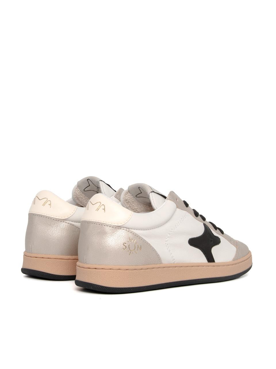sneakers sun 4119 BIANCO ORO AMA brand 