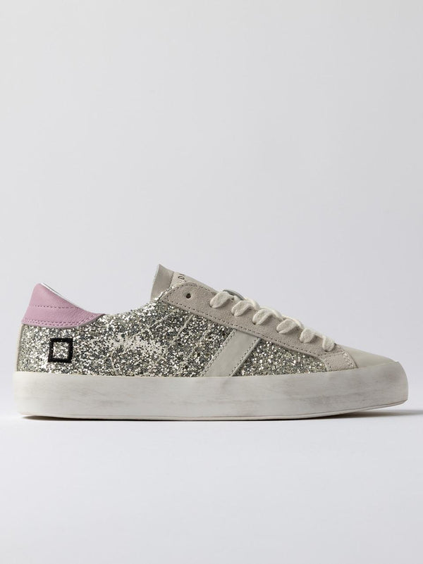 sneakers hill low HL.GL-PL PLATINO D.A.T.E 