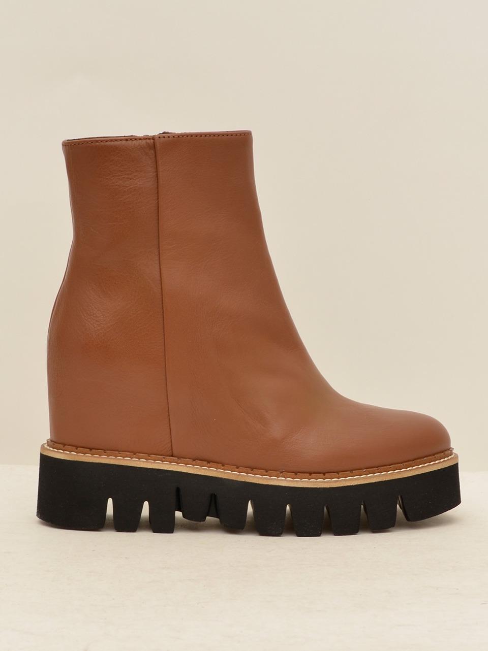 stivaletto con zeppa interna e D520 1202 CAMMELLO MICHAEL DASS 