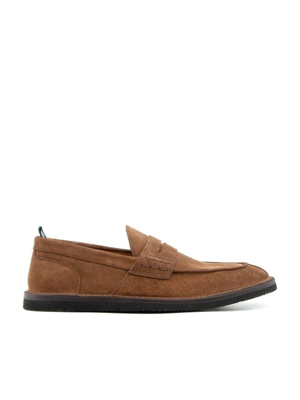 mocassino con passante ideal suola in gomma 1013 LIGTHSABBIA GREEN GEORGE 
