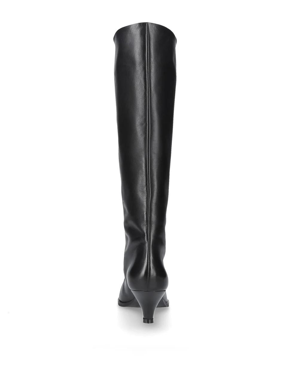 stivale a tubo tacco h 40mm E4301 NERO ELENA IACHI 