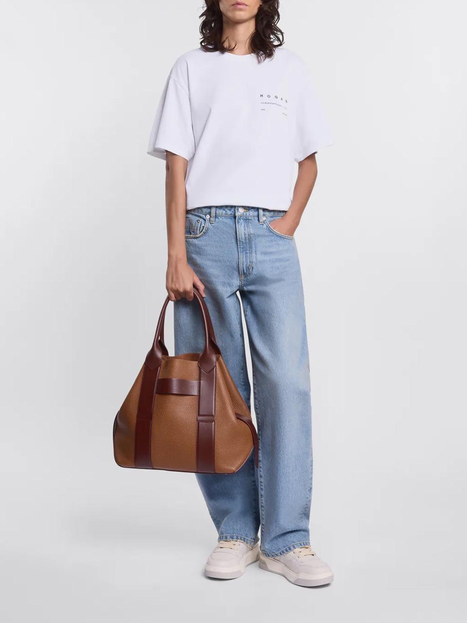 shopping script grande KBW01OA0300TLZ78DR CUOIO HOGAN 