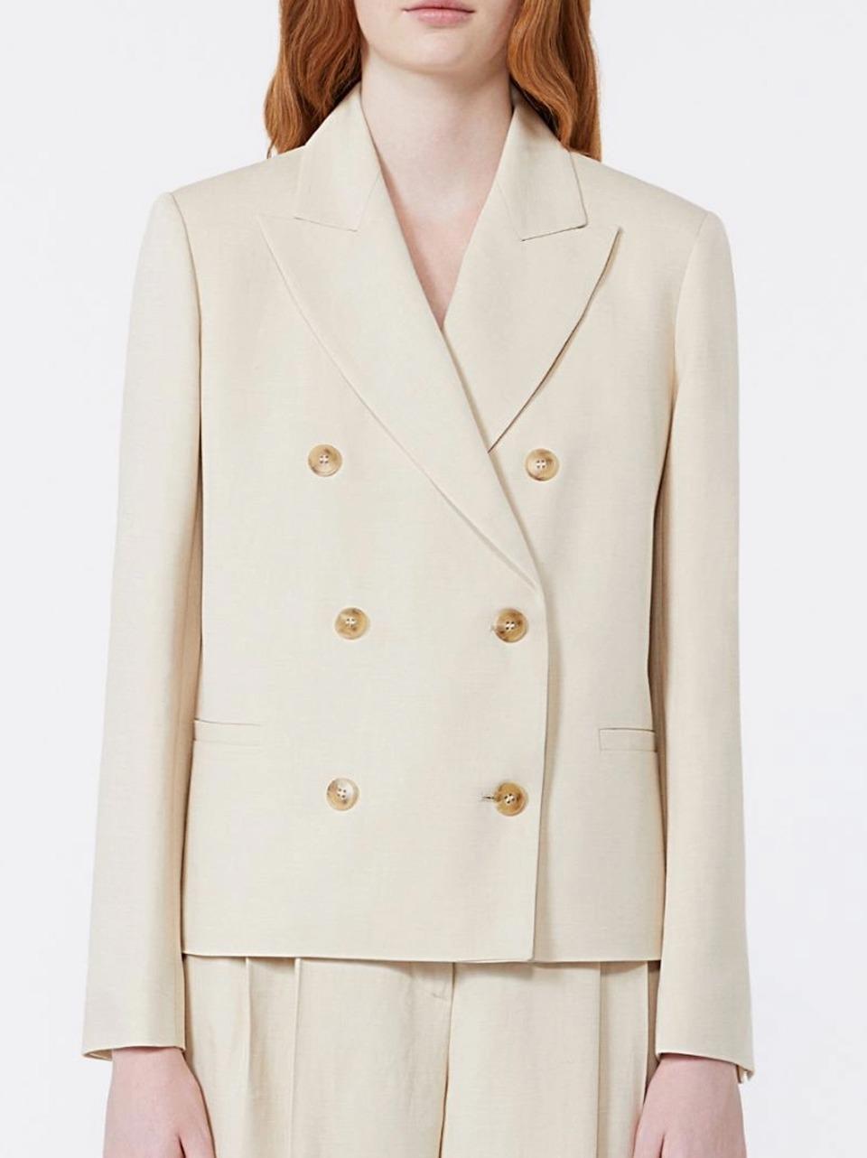 giacca corta doppio petto NEMBI INTONACO WEEKEND  by Max Mara 